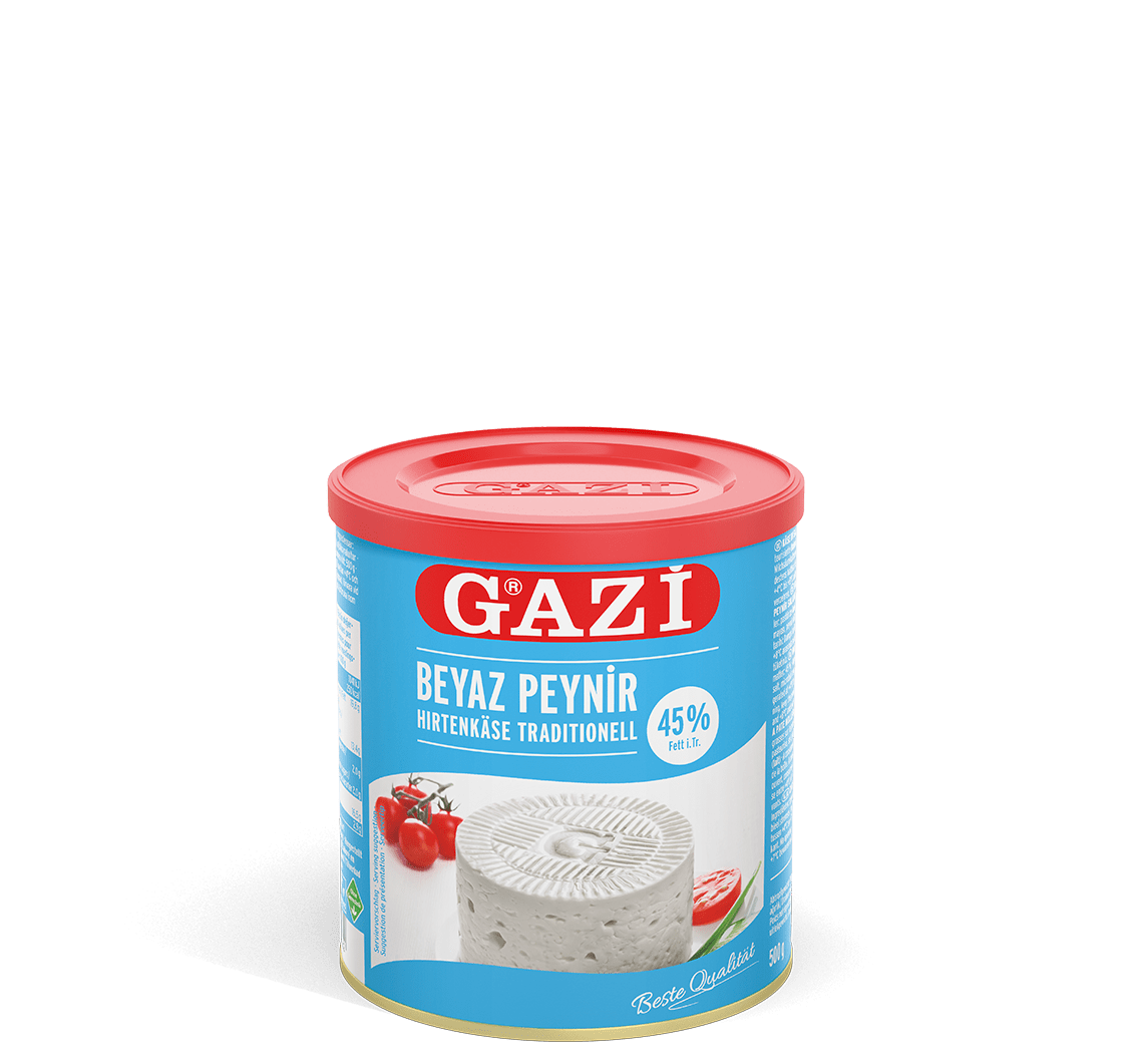 GAZI WITTE KAAS 45% 6X500GR