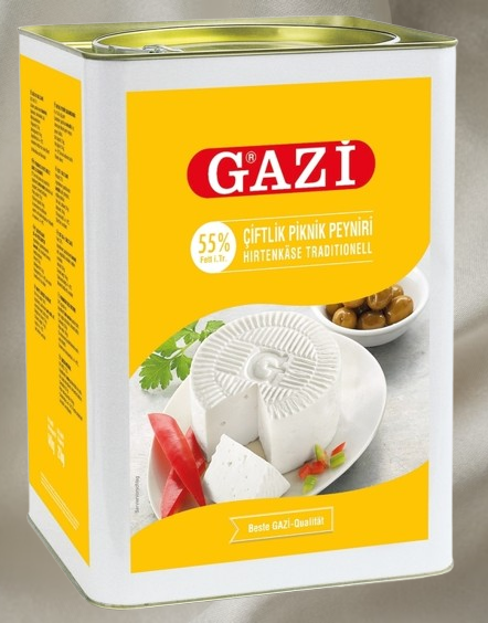 GAZI WITTE KAAS 55% 14KG