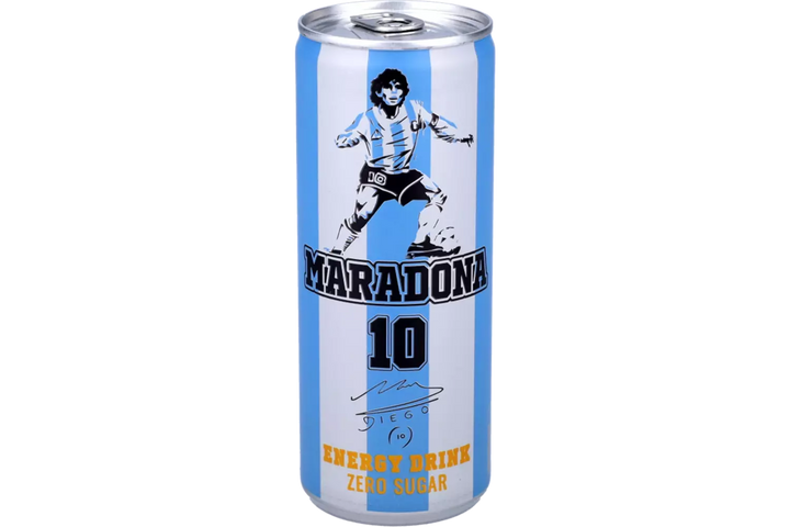 Maradona Energy Drink 25cl Blik – Tray 24 Stuks